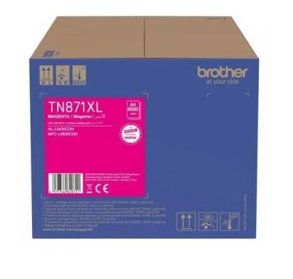 Brother Tn-871XXL Kırmızı Orjinal Toner Yüksek Kapasiteli - 1