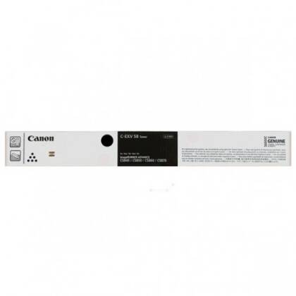 Canon C-EXV58 (3763C002) Siyah Orjinal Toner - 1