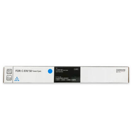 Canon C-EXV58 C (3764C002) Mavi Orjinal Toner - 1