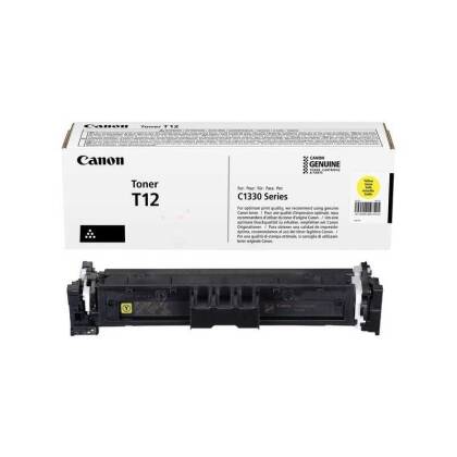 Canon T12 (5095C006AA) Sarı Orjinal Toner - 1