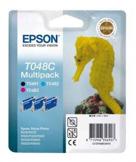 Epson T048C-C13T048C40 Orjinal Kartuş Paketi - 1