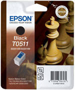 Epson T0511 C13T05114020 Orjinal Siyah Kartuş - 1