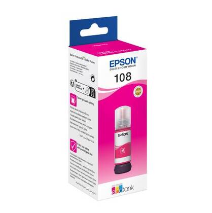 Epson T09C3 108 Kırmızı Orjinal Şişe Mürekkep T09C34A - 1