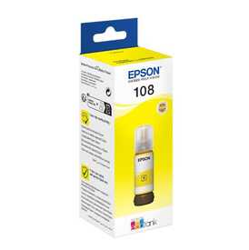 Epson T09C44 108 Sarı Orjinal Şişe Mürekkep T09C44A 