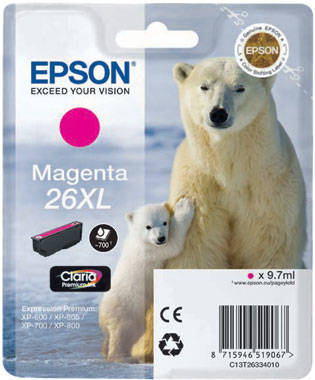 Epson T26XL C13T26334020 Orjinal Kırmızı Kartuş - 1