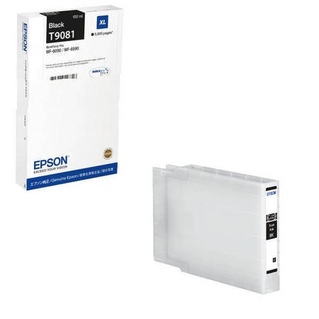 Epson T9081XL Siyah Orjinal Kartuş - 1