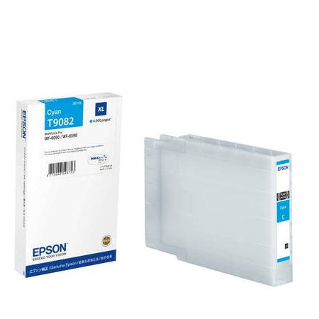 Epson T9082XL Mavi Orjinal Kartuş - 1