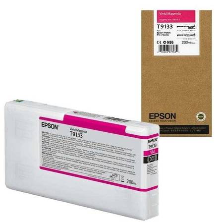 Epson T9133-C13T913300 Kırmızı Orjinal Kartuş - 1