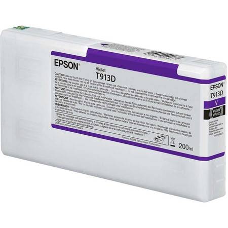 Epson T913D-C13T913D00 Mor Orjinal Kartuş - 1