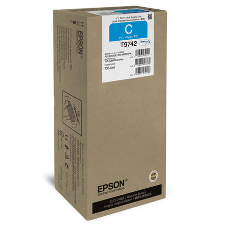 Epson T9742XL-C13T974200 Mavi Orjinal Kartuş - 1