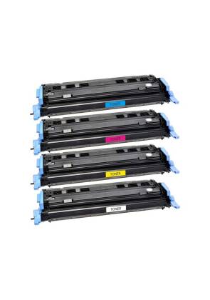 HP 124A Muadil Toner 4'lü Takım Paket - 1