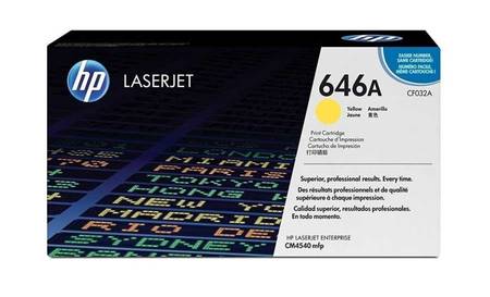 Hp 646A-CF032A Sarı Orjinal Toner - 1