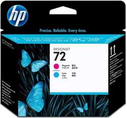 Hp 72 C9383A Orjinal Kırmızı Ve Mavi Baskı Kafası 