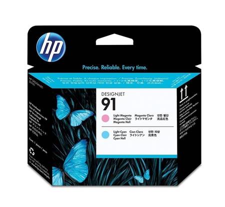 Hp 91-C9462A Orjinal Açık Kırmızı Ve Açık Mavi Baskı Kafası - 1