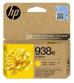 HP 938e-4S6Y1PE Sarı Orjinal Yüksek Kapasite Kartuş - Hp