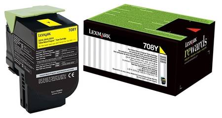 Lexmark CS310-70C80Y0 Sarı Orjinal Toner - 1