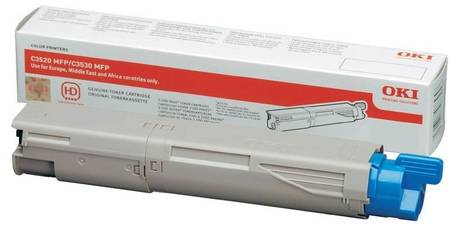 Oki C3500-43459336 Orjinal Siyah Toner - 1