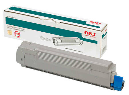 Oki C5250-42127494 Mavi Orjinal Toner Y.K. - 1