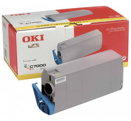 Oki C7200-41304288 Siyah Orjinal Toner - 1